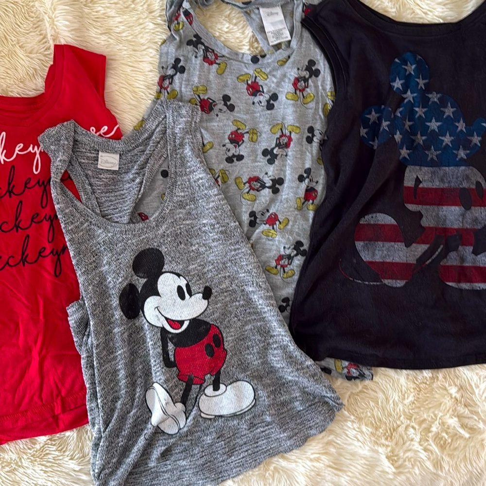 Bundle of Mickey tank tops